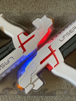 Laser X Two Players Laser Set (88016) 2 Tag Guns w/ Sensors & Box 2