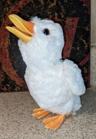 Furreal Friends White Quacking Duck Easter Animated Animal