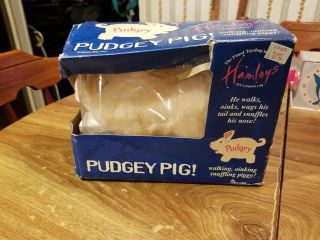 Vintage Pudgey The Piglet Battery Operated Pig
