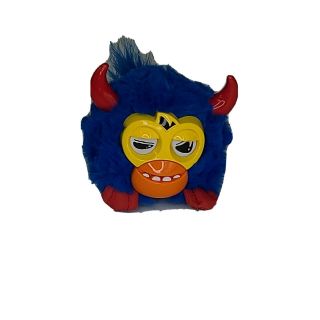 Furby Party Rocker - " Scoffby " (dark Blue With Horns) By Hasbro