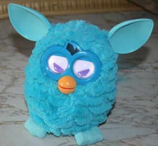 Hasbro Furby Boom 2012 Light Teal Blue Electronic Interactive Toy - Pa - 282