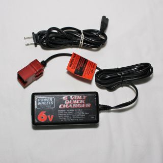 Power Wheels Fisher Price 6v 6 - Volt Quick Battery Charger 00801 - 1484