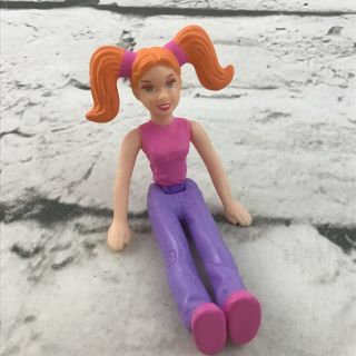 Polly Pocket Jointed Doll Figure Mcdonalds Happy Meal Toy Mattel 2003