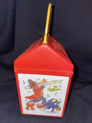 1989 Fisher Price McDonald’s Happy Meal Box Plastic Toy Empty 3