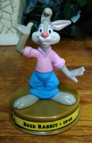2002 Disney 100 Years Of Magic Brer Rabbit Mcdonalds Splash Mountain Figurine