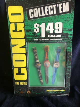 Taco Bell,  The Congo Movie Watch Display