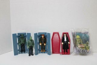 Pre - Owned 1997 Burger King Kids Club Meal Toys Universal Studios Monsters