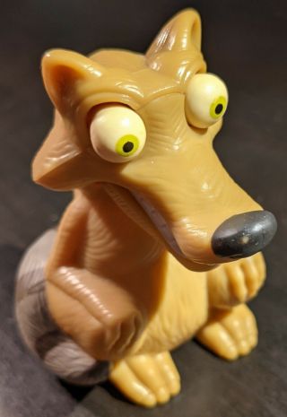 2005 Ice Age 2 The Meltdown Burger King Toy - Scrat Bug - Eyed Moving Mouth