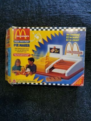 Mcdonalds Happy Meal Magic Pie Maker By Mattel