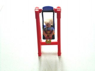 Mattel Kelly Barbie Doll on Swing McDonald ' s Toy Plastic 1999 Collectible 2