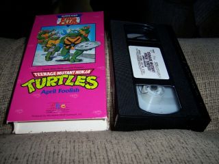 4 Burger King Kids Club Teenage Mutant Ninja Turtles VHS TMNT Vintage Tapes 1990 3