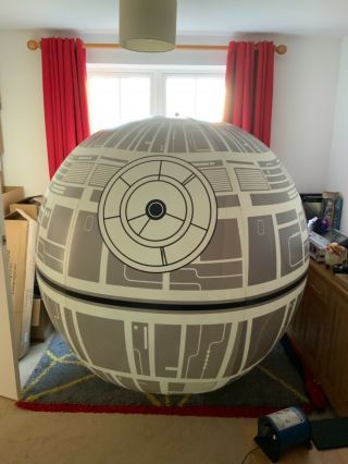 Star Wars Inflatable Death Star Promo Ball 6ft