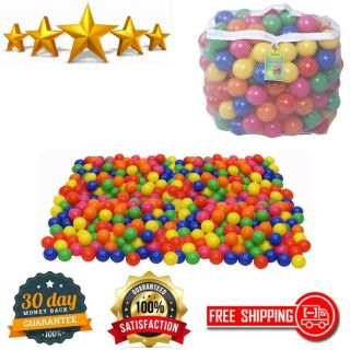 200 Crush Proof Plastic Pit Balls Fill Tent Playhouse Kiddle Pool Bounce House