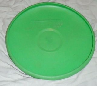 Vintage WHAM - O Frisbee Pluto Platter 2nd Style ' 57 - ' 59 VG Green 2