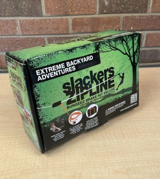 Slackers Zipline Hawk Extreme Backyard Adventures Bungeez Brake Kit Deluxe