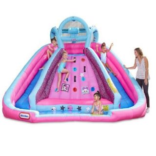 L.  O.  L.  Surprise Inflatable River Race Water Slide With Blower.