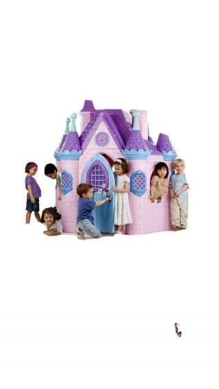 Jumbo Pink Princess Palace For Toddlers