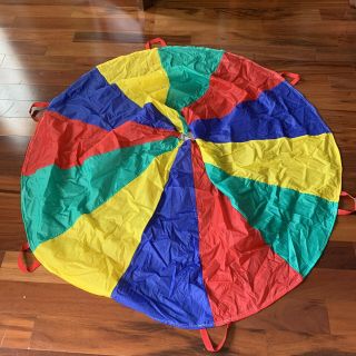 Play Parachute For Kids.  6 Handles.  Pre - Owned