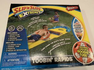 Wham - O Slip And Slide Extreme “toobin’ Rapids” Water Slide Kids Fun