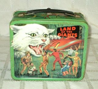 1968 - Land Of The Giants - Tv Show - Metal Lunchbox - Monsters - Space Toy - Aladdin