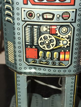 Modern Electric Remote Control Battery Operated Robot Japanese Tin 1950’s 4