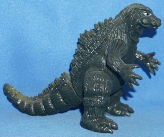 Vintage 1980s Yamakatsu Godzilla 2.  5 " Gold Fin Vinyl Figure Rare