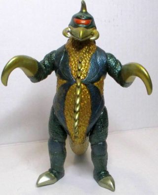 Vintage Bandai 1990 Gold Glitter Gigan Godzilla 8 " Action Figure Toho Monster