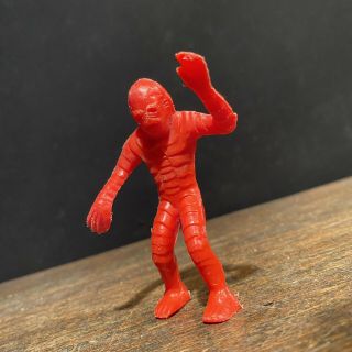Vintage Palmer Plastics Red Creature From The Black Lagoon 1963 Monster Figure
