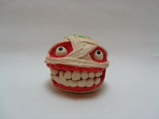 Rare Vintage Madballs Attack Of The Killer Tomatoes Mummato Rubber Toy Ball