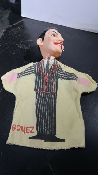 1964 Ideal The Addams Family Gomez Hand Puppet