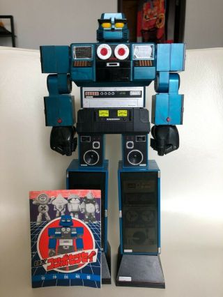 1982 Popy Dx Batten Robo Maru Compo Sensei Karinto Bandai Technorobo Compoboy