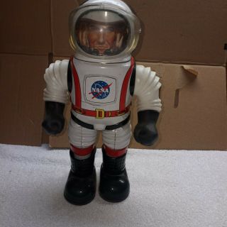 Vintage Marx Japan Tin Toy Colonel Hap Hazard Robot Space Astronaut
