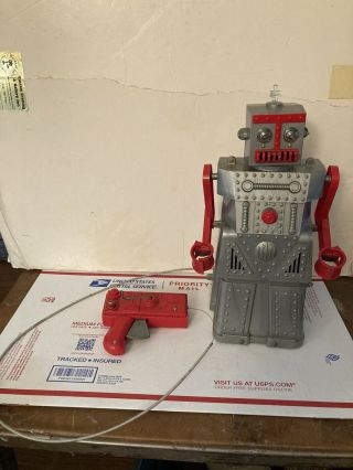 Vintage Ideal Toy Robert The Robot W/ Remote Control Repair