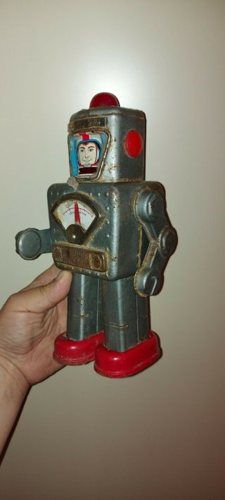 Yonezawa Space Explorer Robot FOR SPARES RESTORE Toy Tin japan Vintage 2