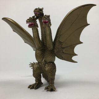 Ghidorah 3 Head Gold Dragon Toy Action Figure Toho 2014 Godzilla Monster Mythic