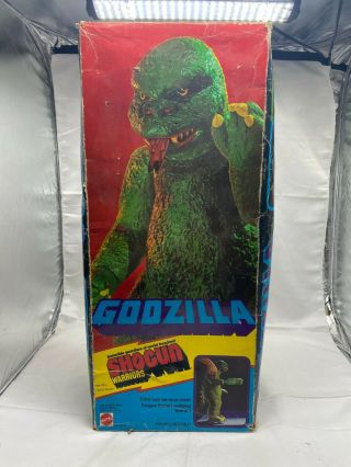 Mattel Large 1977 No.  2440 Shogun Warrior Godzilla Box Only