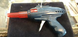 Vintage Space Friction Toy Gun Made In Hong - Kong