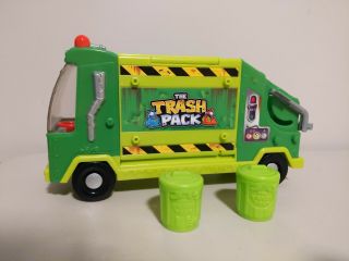 The Trash Pack Green Garbage Truck Moose