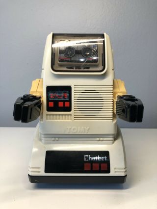 Chatbot 1985 Tomy No Remote Control Robot Model 5404 Vintage Record