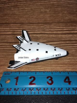 Lockheed Martin Skunk X - 33 Reusable Space Shuttle Ship Die Cast Spacecraft