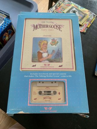 The Talking Mother Goose Fairy Tales Cinderella Book And Cassette