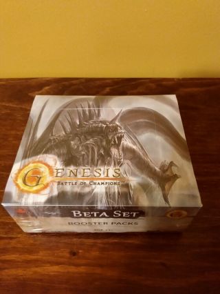 Genesis Battle Of Champions Beta Booster Box (24 Packs)