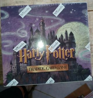 Rare Wotc Harry Potter Trading Card Game Base Set Booster Box Factory Sealed￼