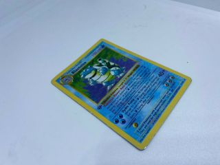 Blastoise 1st First Edition Shadowless Rare Pokemon Card Base Set 2/102 English