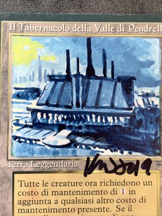 Mtg Legends Italian The Tabernacle at Pendrell Vale Star Wars Alter - 3