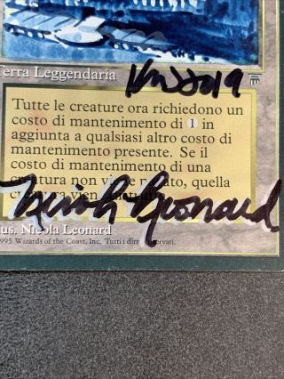 Mtg Legends Italian The Tabernacle at Pendrell Vale Star Wars Alter - 4