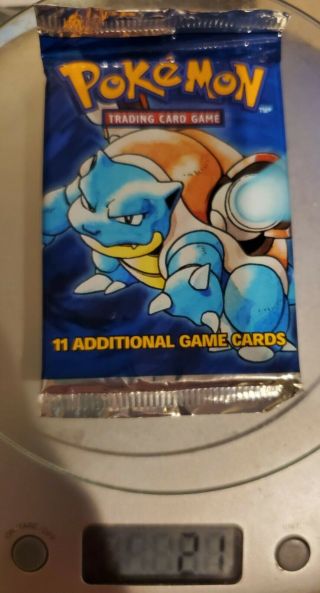 Wizards Of The Coast Pokemon 1st Edition Basic Booster Pack Woc06033