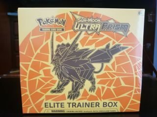 Pokemon Tcg: Sun & Moon Ultra Prism Elite Trainer Box Dusk Mane Necrozma
