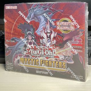 Yu - Gi - Oh Mystic Fighters Booster Box,  1st Edition,  English,  Factory
