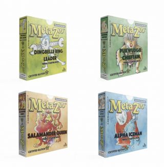 Metazoo Tcg Cryptid Nation Tribal Theme Deck 1st Edition Set Of 4 In Hand